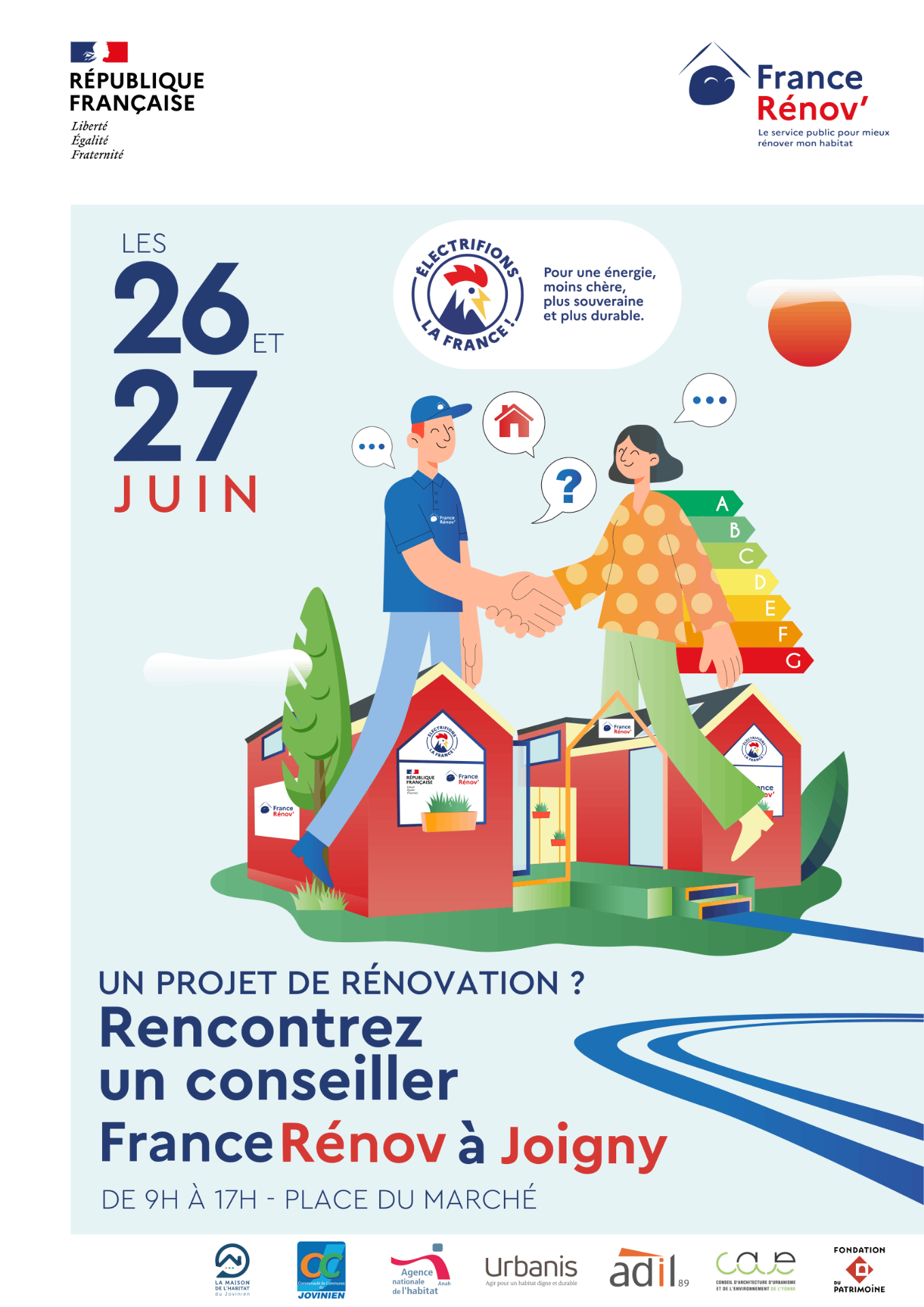 Affiche de la Tournée France Rénov