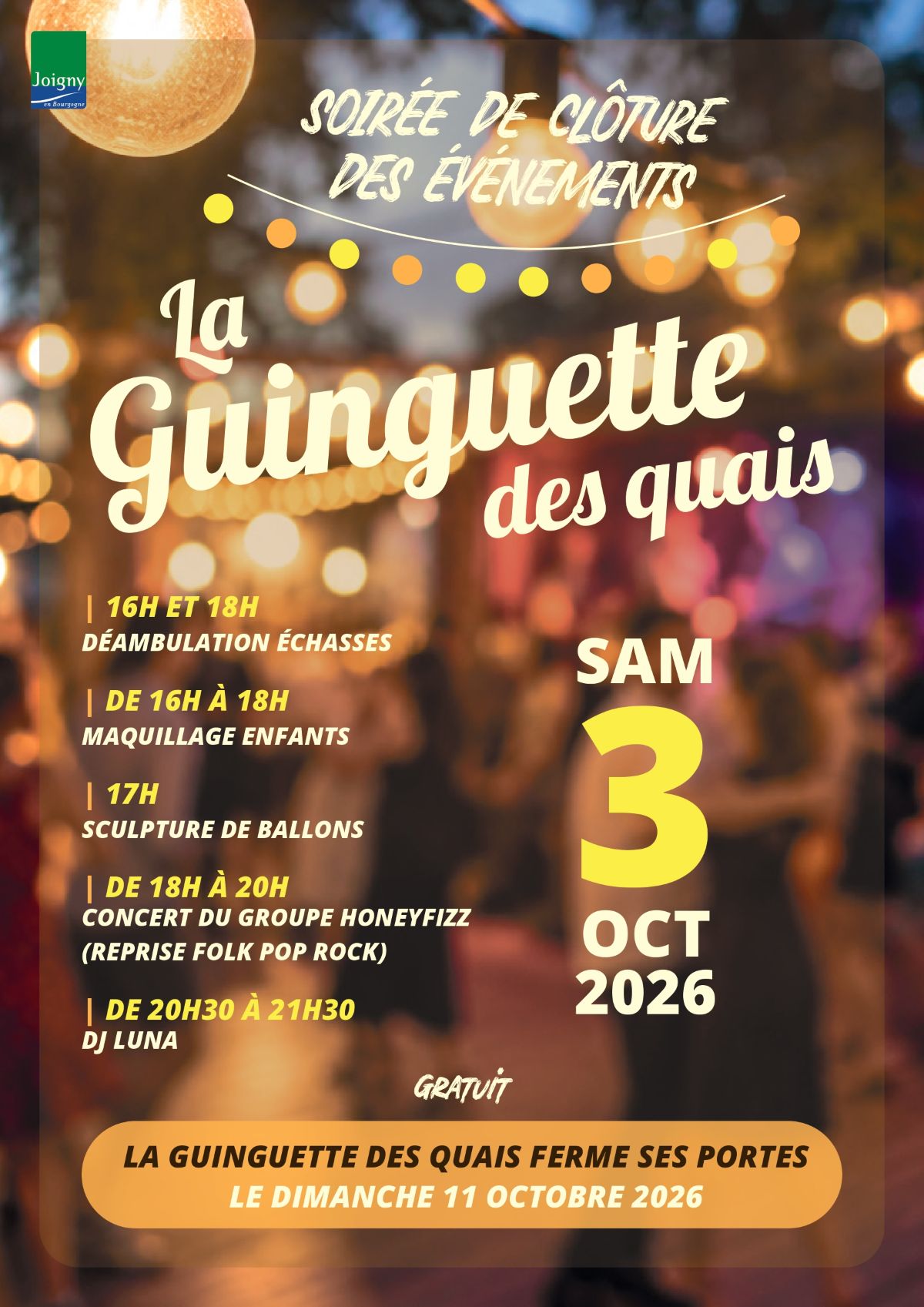 Affiche de l'évènement