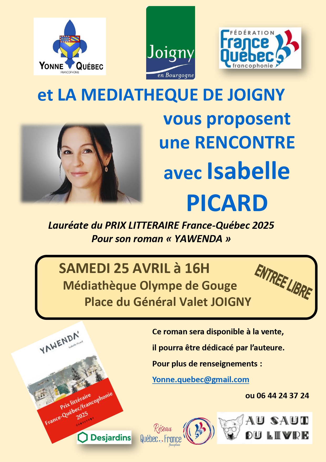 Affiche de l'évènement