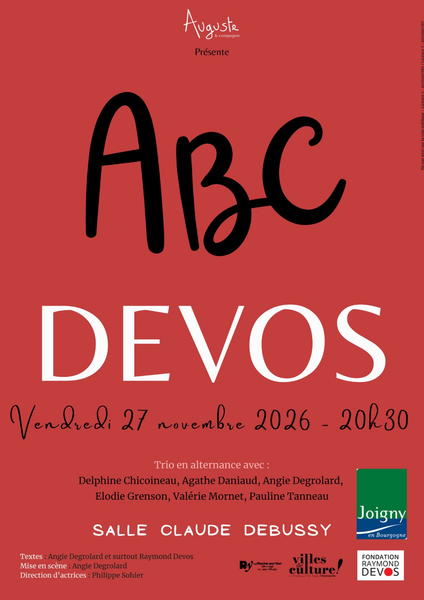 Affiche de l'évènement