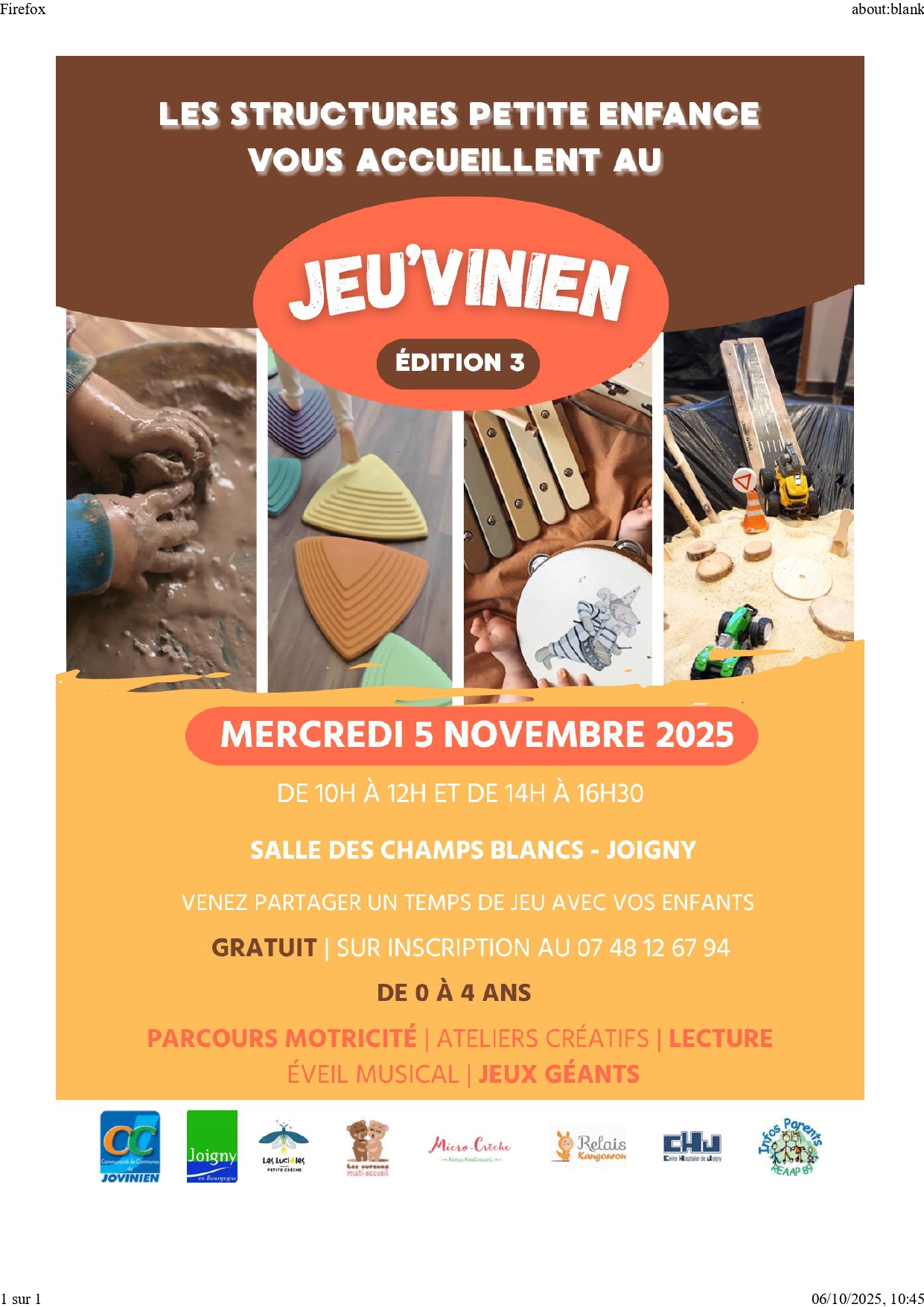 Affiche de l'événement