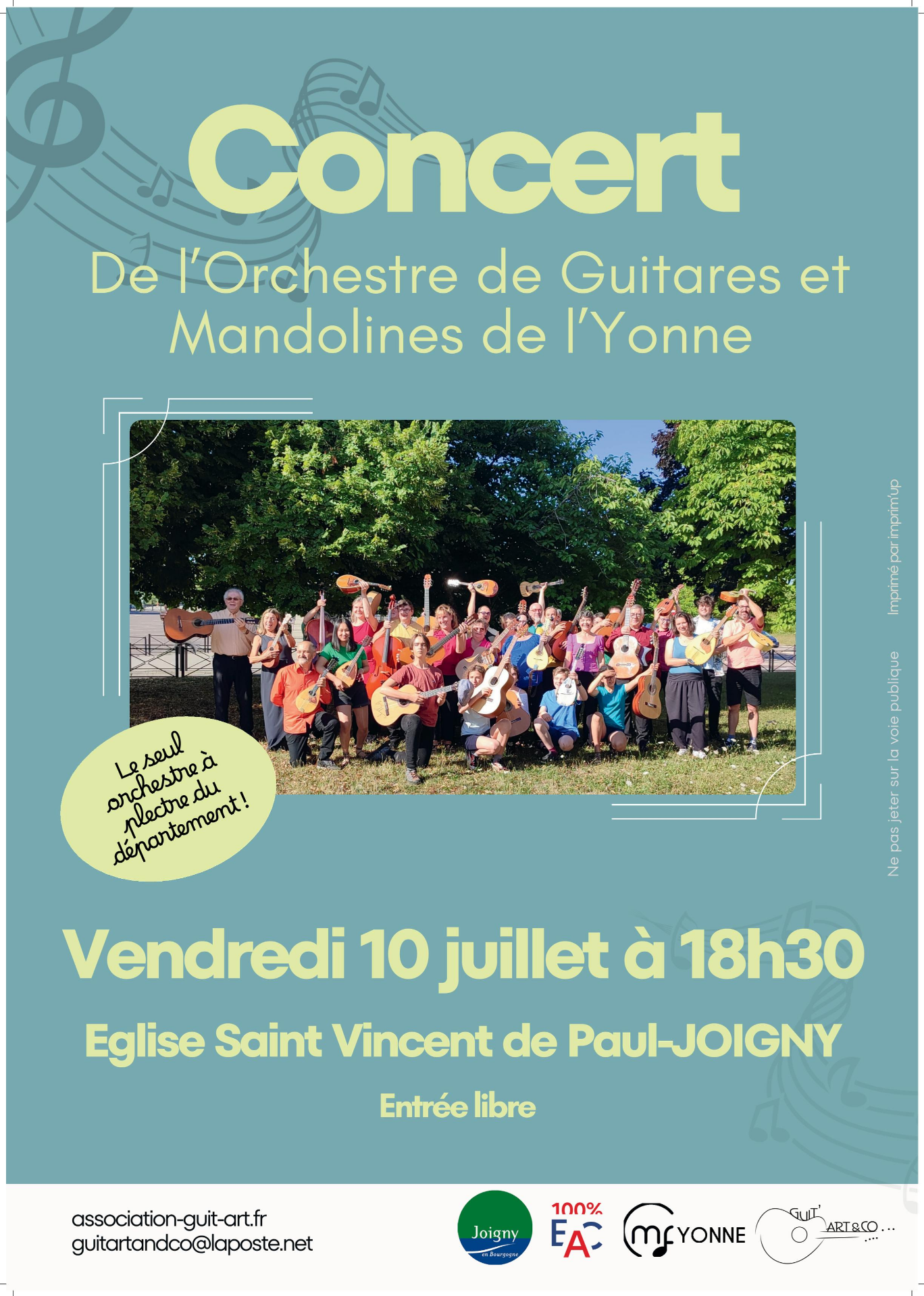 Affiche de l'évènement